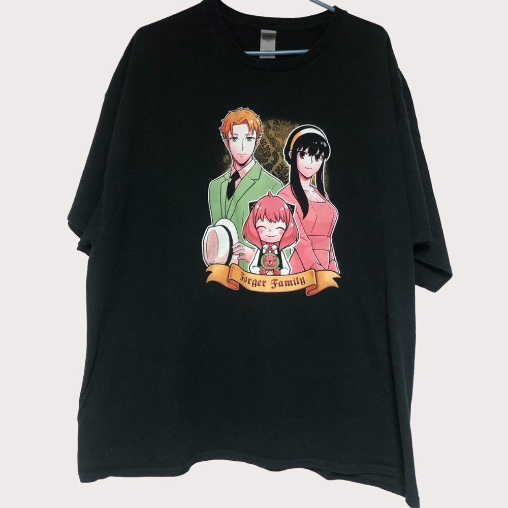 Spy x Family Anime T-Shirt Size 3XL Unisex